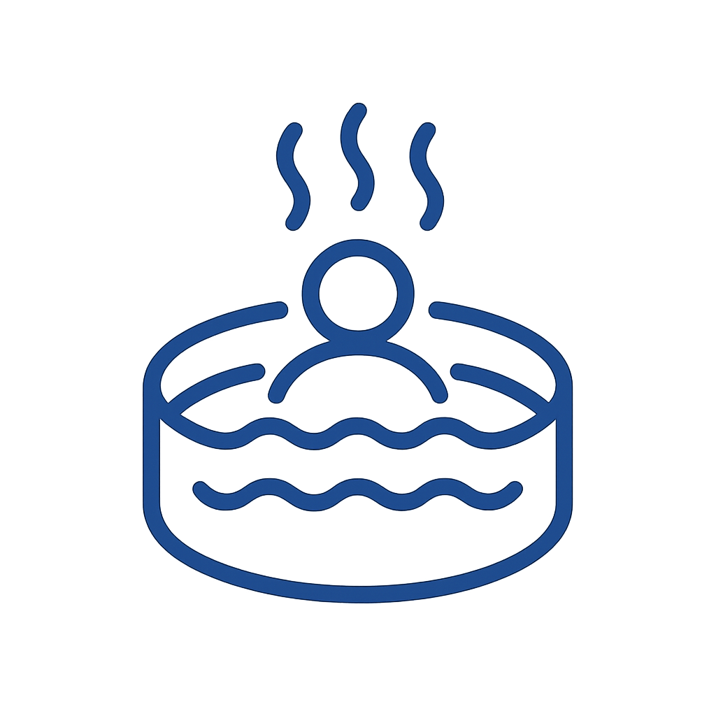 Piscina de hidromasajes