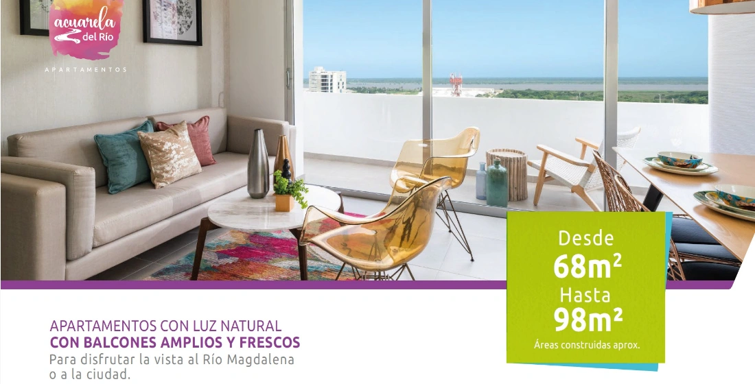 Apartamento 1 Acuarela del Río