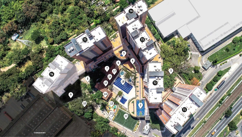 Ubicación Hacienda Niquía