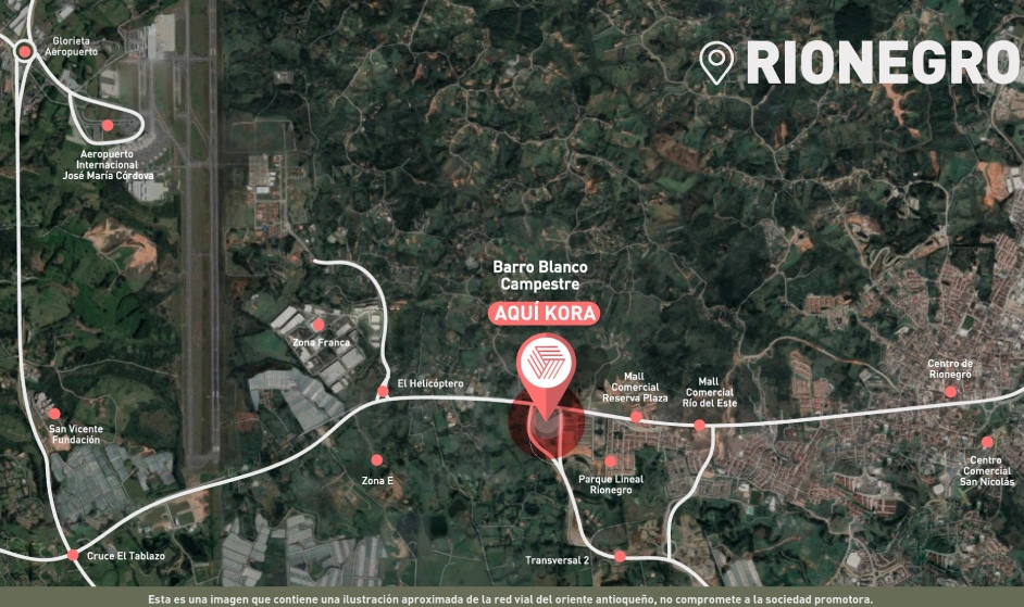 Ubicación Kora Lotes