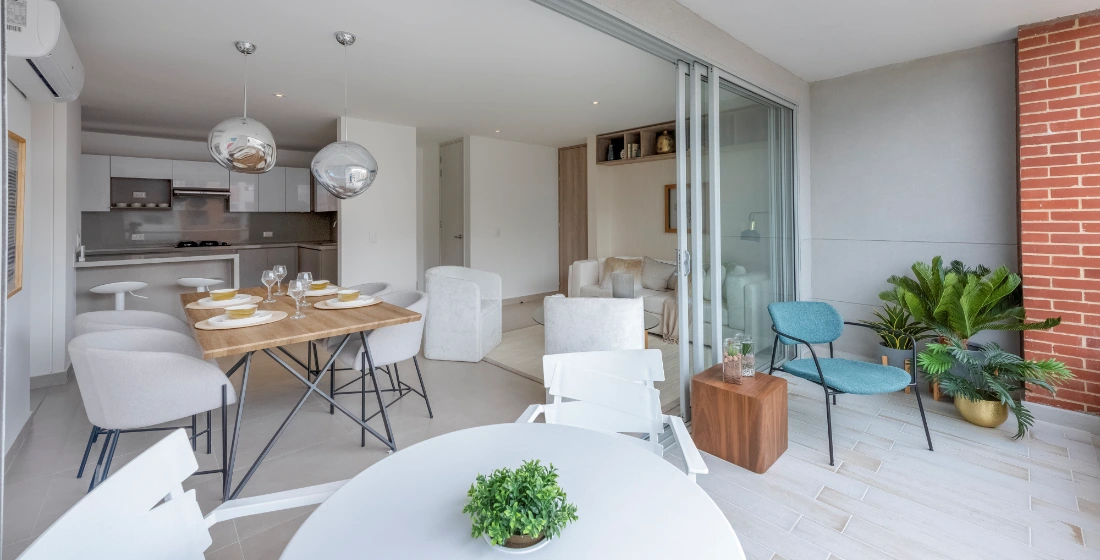 Balcon y sala Natura
